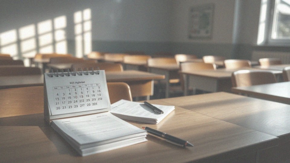 Jakie są terminy egzaminów w roku szkolnym 2024/2025?
