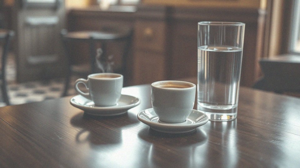 Dlaczego Włosi podają espresso z wodą?